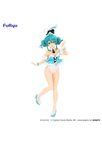 Hatsune Miku: BiCute Bunnies Figure - Hatsune Miku [White Rabbit] (FuRyu)