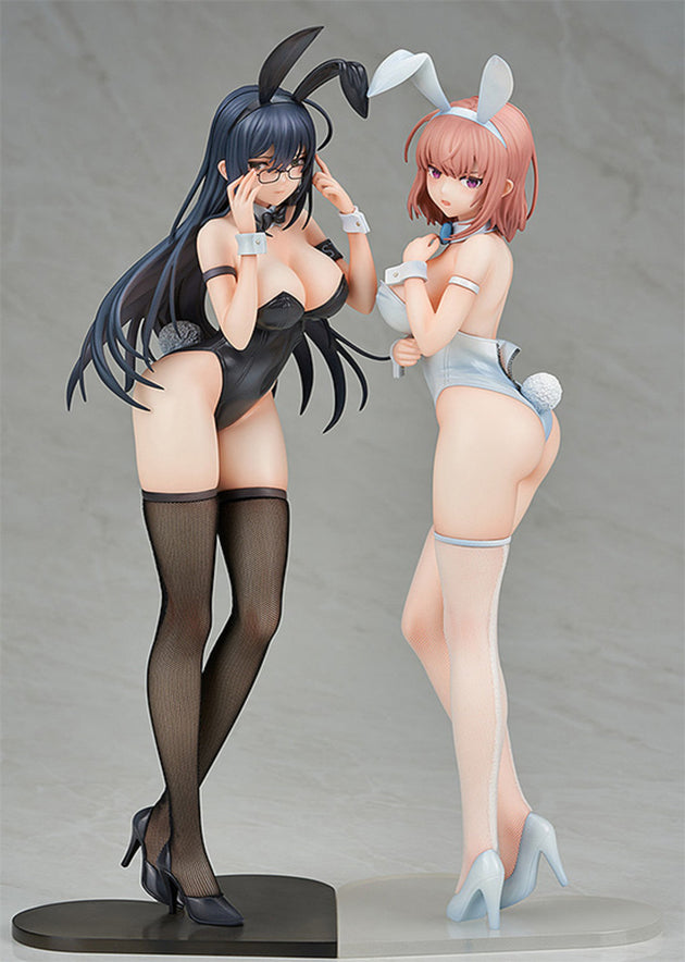 Ikomochi Original Character: Black Bunny Aoi and White Bunny Natsume - 1/6 Scale 2 Figure Set (ENSOUTOYS)