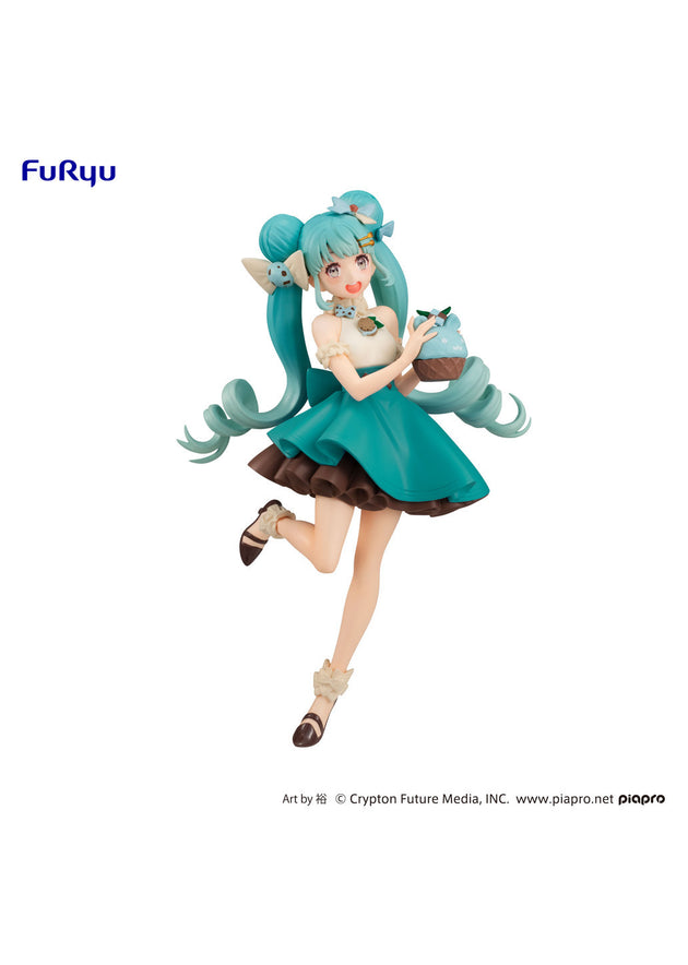 Hatsune Miku: SweetSweets Series Figure - Hatsune Miku [Chocolate Mint] (re-run) (FuRyu)