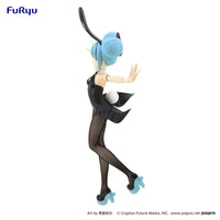 Hatsune Miku: BiCute Bunnies Figure - Hatsune Miku/Black (re-run) (FuRyu)