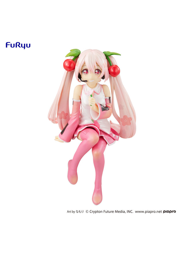 Hatsune Miku: Noodle Stopper Figure -Sakura Miku 2022 Pearl Color- (FURYU Corporation)