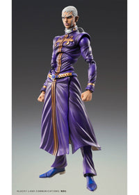 Jojo'S BIZARRE ADVENTURE Part 6 Stone Ocean: Super Action Statue - Enrico.P (Medicos Entertainment)