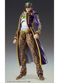 Jojo'S BIZARRE ADVENTURE Part 6: Stone Ocean: Super Action Statue - Jotaro Kujo - Non Scale Action Figure(Medicos Entertainment)