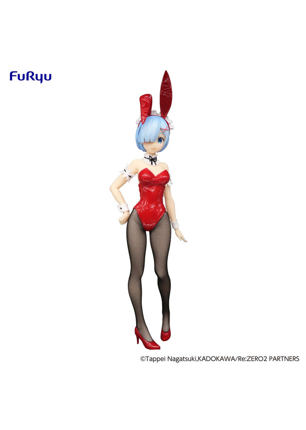 Re:ZERO -Starting Life in Another World-: BiCute Bunnies Figure -Rem Red Color ver.- (FURYU Corporation)