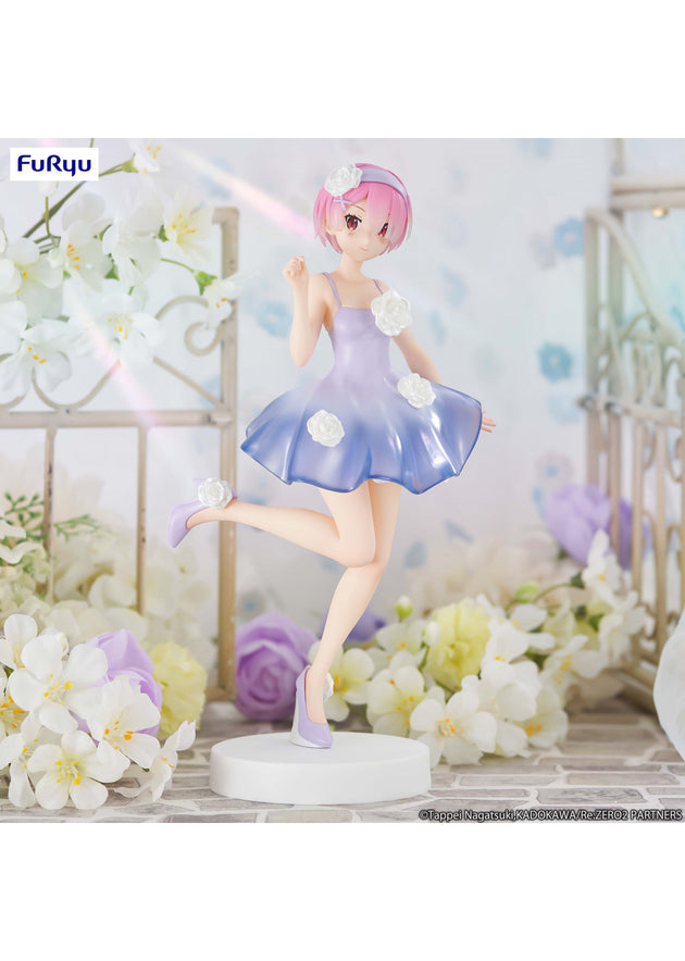Re:ZERO -Starting Life in Another World-: Trio-Try-iT Figure -Ram Flower Dress- (FURYU Corporation)