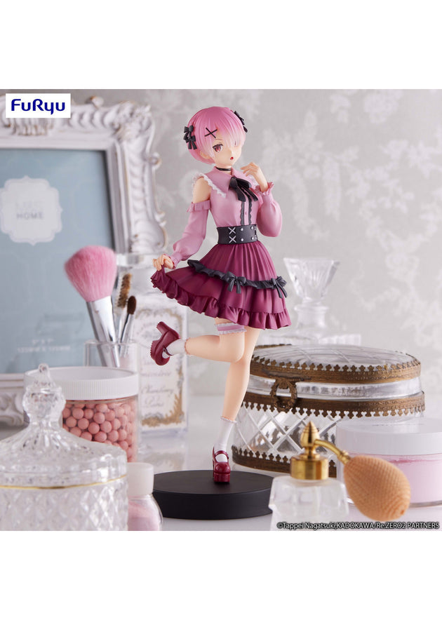 Re:ZERO -Starting Life in Another World-: Trio-Try-iT Figure -Ram Girly Outfit- (FURYU Corporation)