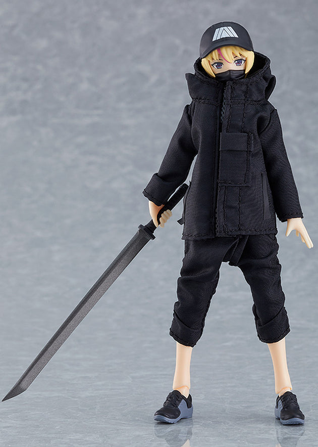 figma Styles: Female Body (Yuki) with Techwear Outfit