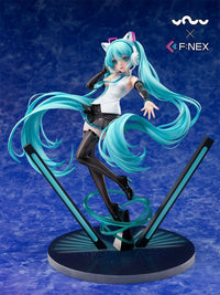 Hatsune Miku: [YOWU x F:NEX] Cat Ear Headphone Ver. 1/7 Scale Figure (FURYU)