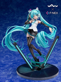 Hatsune Miku: [YOWU x F:NEX] Cat Ear Headphone Ver. 1/7 Scale Figure (FURYU)