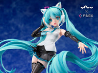 Hatsune Miku: [YOWU x F:NEX] Cat Ear Headphone Ver. 1/7 Scale Figure (FURYU)