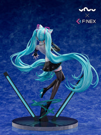 Hatsune Miku: [YOWU x F:NEX] Cat Ear Headphone Ver. 1/7 Scale Figure (FURYU)