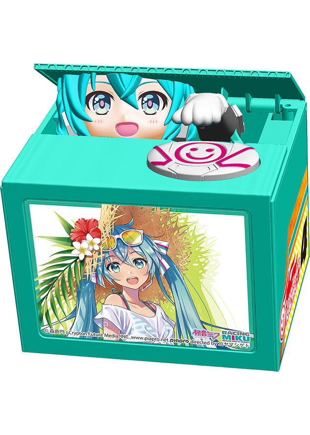 Hatsune Miku GT Project: Racing Miku 2021 Ver. Chatting Bank / Money Box Green