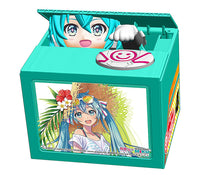 Hatsune Miku GT Project: Racing Miku 2021 Ver. Chatting Bank / Money Box Green