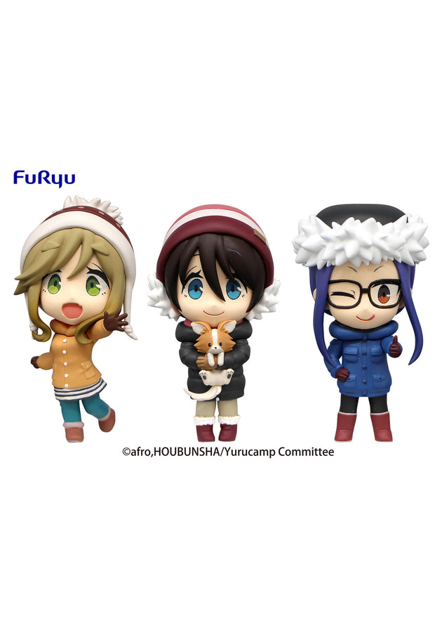 Laid-Back Camp: Chobirume Season 2 - 3 Figure Set (Furyu)