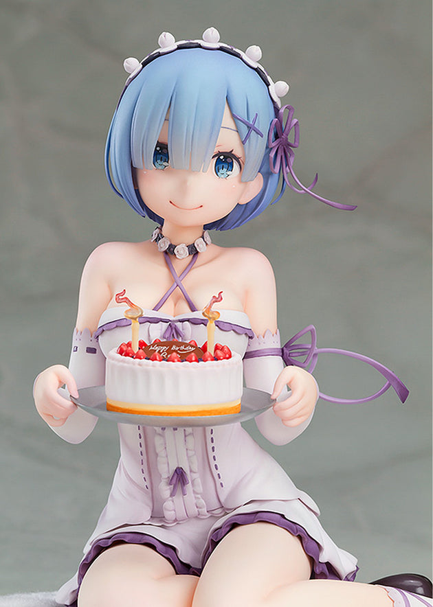 Re:ZERO -Starting Life in Another World- Rem: Birthday Cake Ver. 1/7 Scale Figure [KADOKAWA] (re-run)