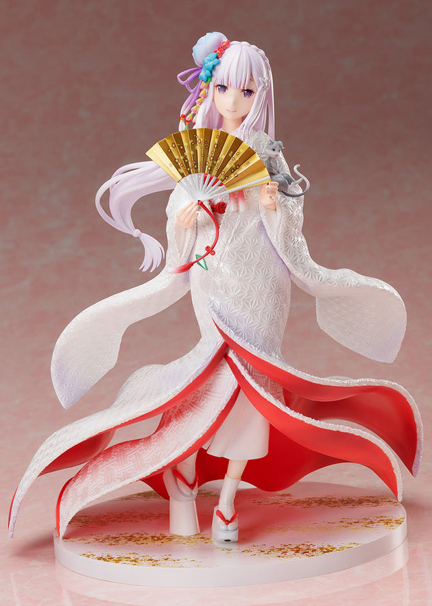 Re:ZERO -Starting Life in Another World- Emilia -Shiromuku- 1/7 Scale Figure (Furyu)