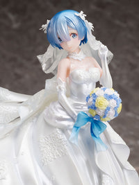 Re:Zero Starting Life in Another World F:Nex Rem (Wedding Dress) 1/7 Scale Figure (Furyu)