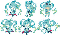 Racing Miku 2018 Ver. Nendoroid Plus Collectible Rubber Keychains (Set of 6)