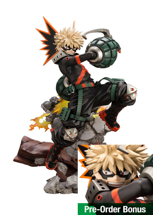 My Hero Academia: ARTFX J Katsuki Bakugo Ver.2 - 1/8 Scale Figure + Bonus Face Part (Kotobukiya)