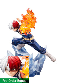 My Hero Academia: ARTFX J Shoto Todoroki Ver.2 - 1/8 Scale Figure + Bonus Face Part (Kotobukiya)