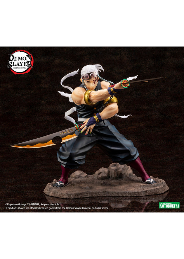 Demon Slayer: Kimetsu no Yaiba: ARTFX J - Tengen Uzui - 1/8 Scale Figure (Kotobukiya)