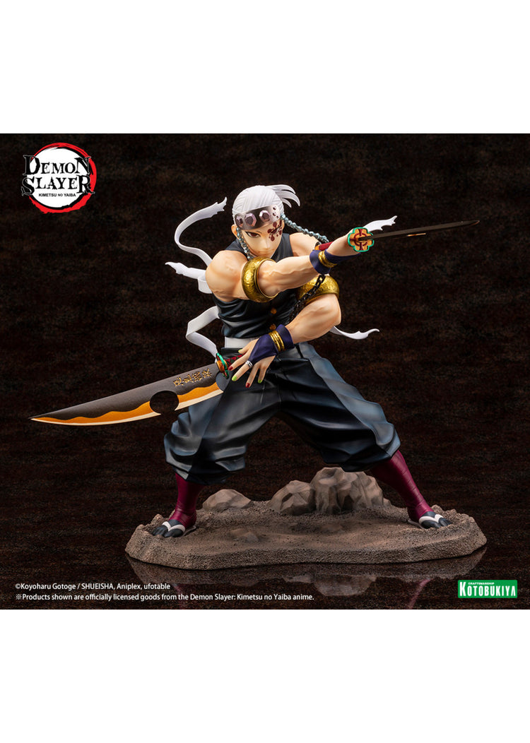 KOTOBUKIYA ARTFX J TENGEN UZUI 1/8 宇髄天元 Demon Slayer: Kimetsu no Yaiba ARTFX J Statue 1/8 Tengen Uzui