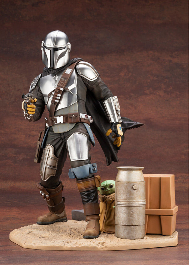 The Mandalorian: Mandalorian & The Child 1/7 Scale ARTFX Figure