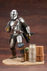 The Mandalorian: Mandalorian & The Child 1/7 Scale ARTFX Figure