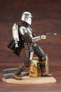 The Mandalorian: Mandalorian & The Child 1/7 Scale ARTFX Figure