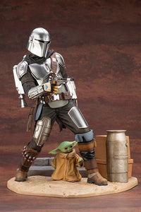 The Mandalorian: Mandalorian & The Child 1/7 Scale ARTFX Figure