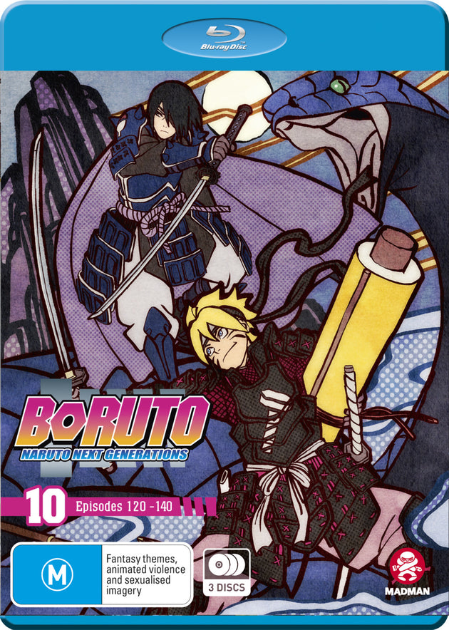 Boruto: Naruto Next Generations Part 10 (Eps 120-140) (Blu-Ray)