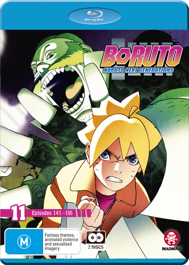 Boruto: Naruto Next Generations Part 11 (Eps 141-155) (Blu-Ray)