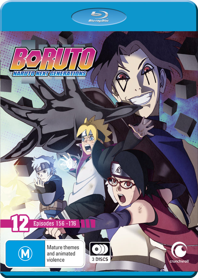 Boruto: Naruto Next Generations Part 12 (Eps 156-176) Blu-Ray
