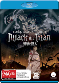 Attack On Titan  (Season 4) Final Season Part 1 (Eps 60-75) (Blu-Ray)