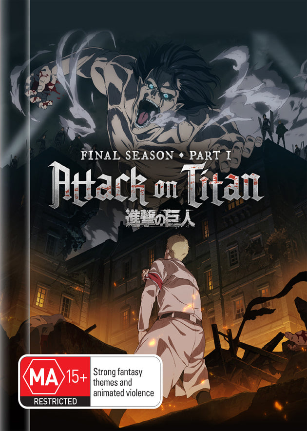 Attack On Titan  (Season 4) Final Season Part 1 (Eps 60-75) (Dvd/Blu-Ray Combo) (Limited Edition)