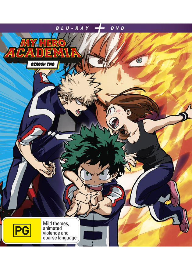 My Hero Academia Complete Season 2 (Dvd / Blu-Ray Combo)
